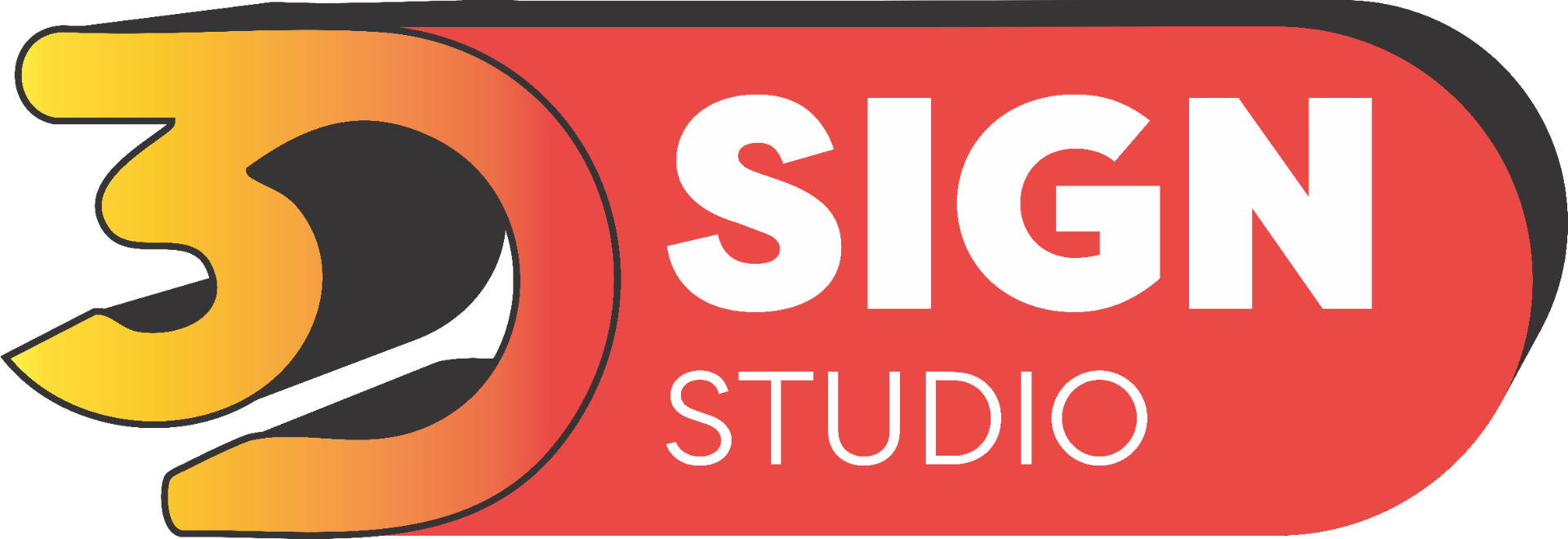 3D Sign Studio signage logo mark